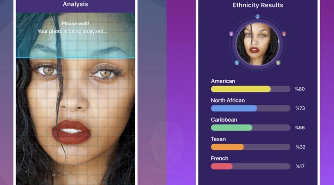 DNAlyzer - Photo Ethnicity Analyzer App